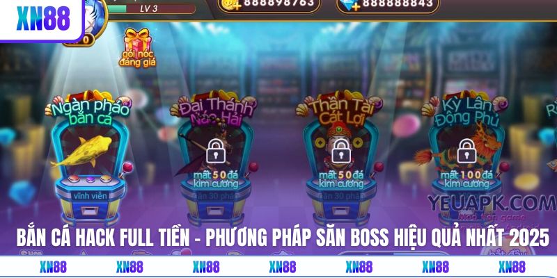 Bắn Cá Hack Full Tiền - Phương Pháp Săn Boss Hiệu Quả Nhất 2025
